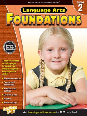 cover image of Language Arts Foundations, Grade 2